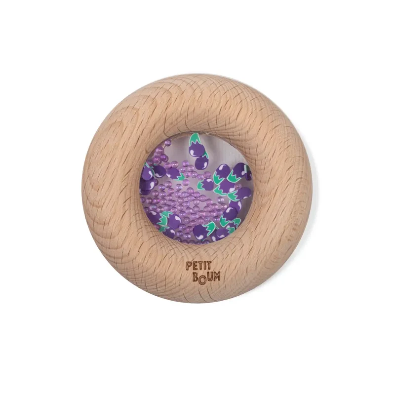 Mordedor Sensorial Donuts EggPlants - PETIT BOUM