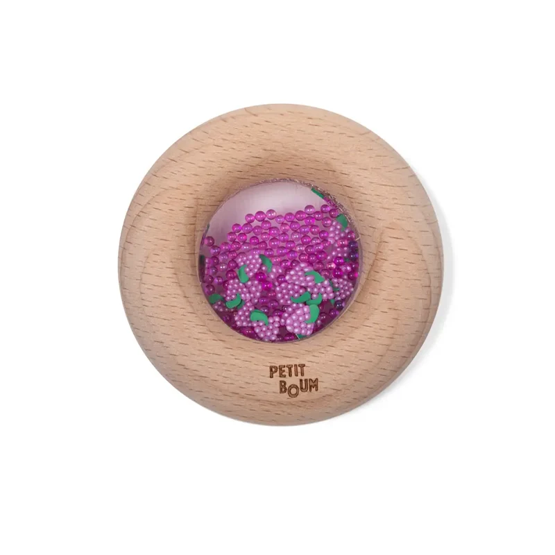 Mordedor Sensorial Donuts Grapes - PETIT BOUM