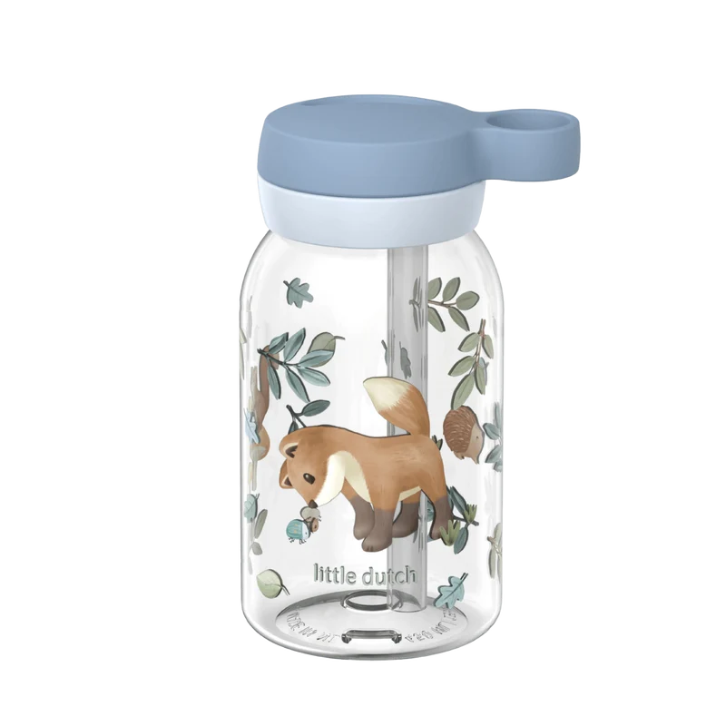 Botella Pajita Campus 450 ml Forest Friends