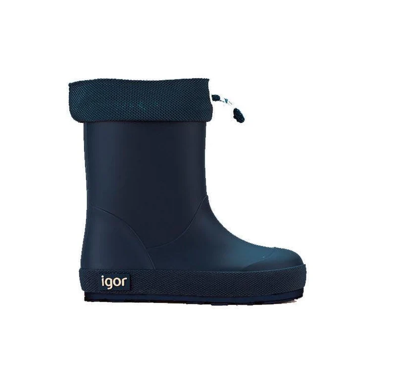 Bota de agua barefoot YOGI marino cuello