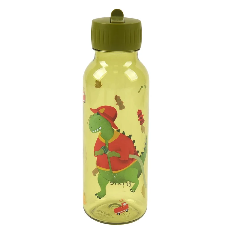 Botella de Tritán 500ml Fireman Mr. Dino · Trixie