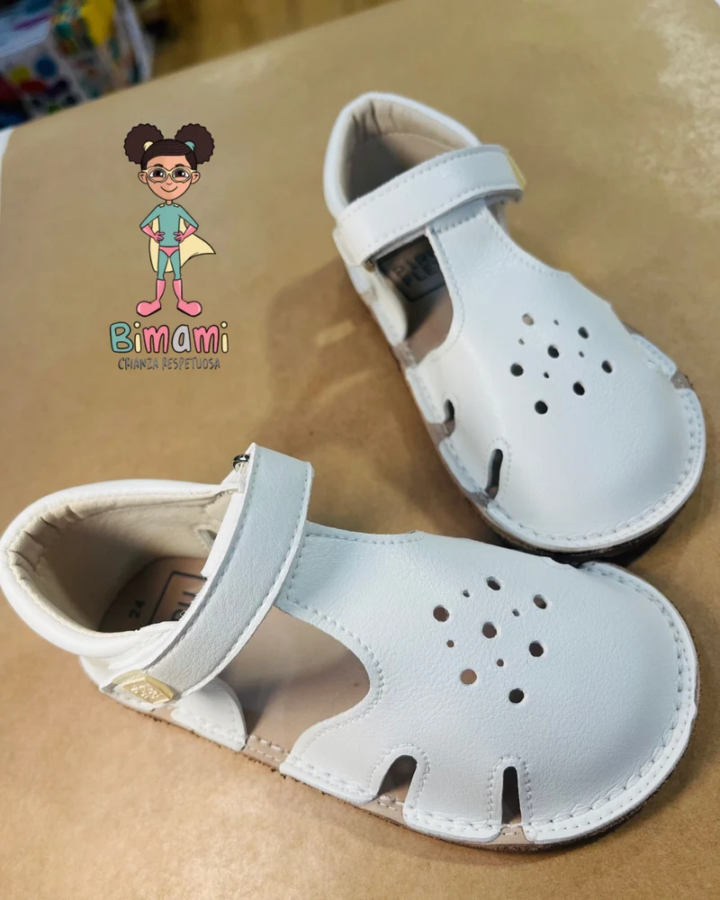 Sandalia Barefoot Blanca 2004-1 - PIRUFLEX