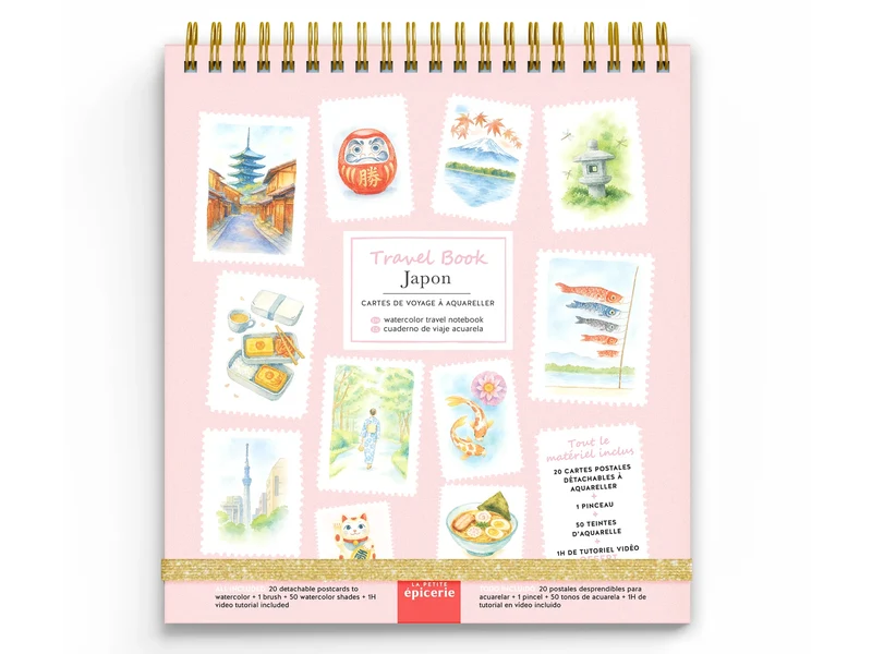 Travel Book Acuarela Japón · La Petite Épicerie