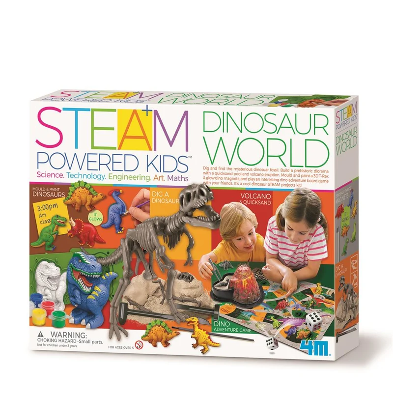 STEAM Dinosaur World · 4M