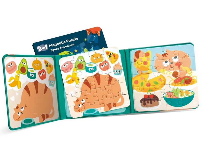 Puzzle magnético 12 piezas · Hape