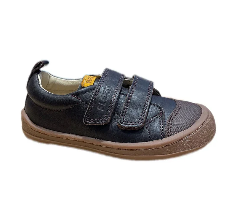 Calzado infantil respetuoso escolar Marrón Flexi nens