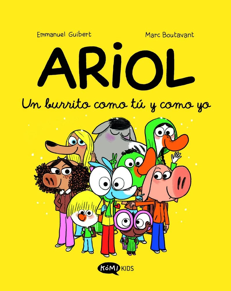 Libro Ariol Unn burrito como tu y como yo- KOMIKIDS
