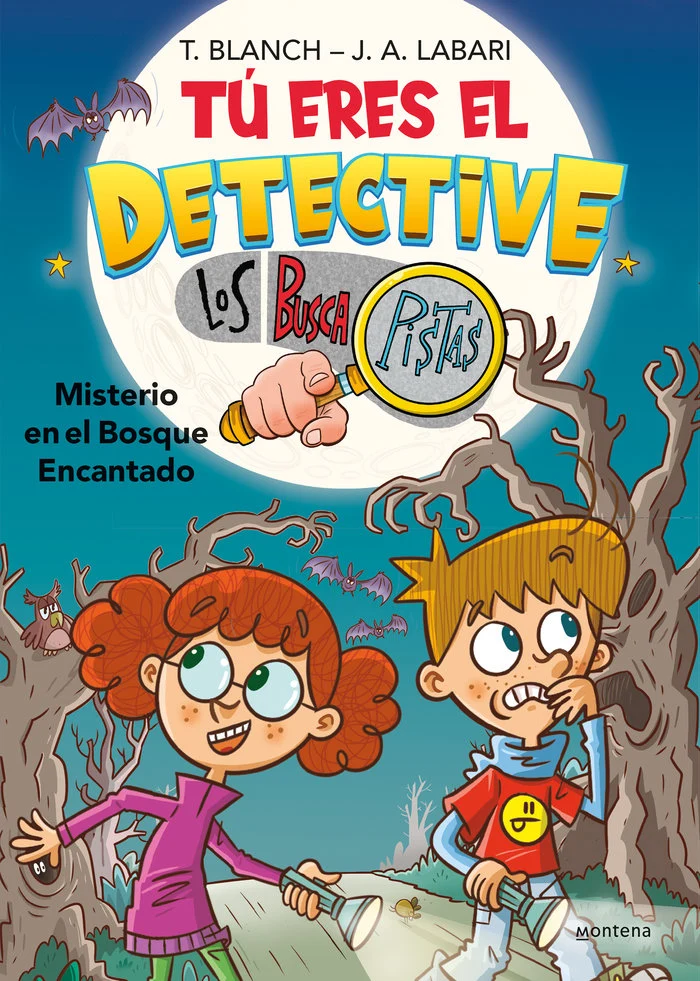 Libro Tu eres el detective Los buscapistas. Misterio en el bosque encantado - MONTENA