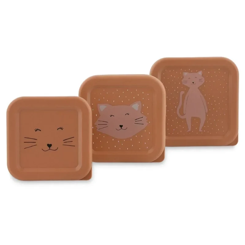 Fiambrera nido - 3 Uds - Mrs. Cat / Gato