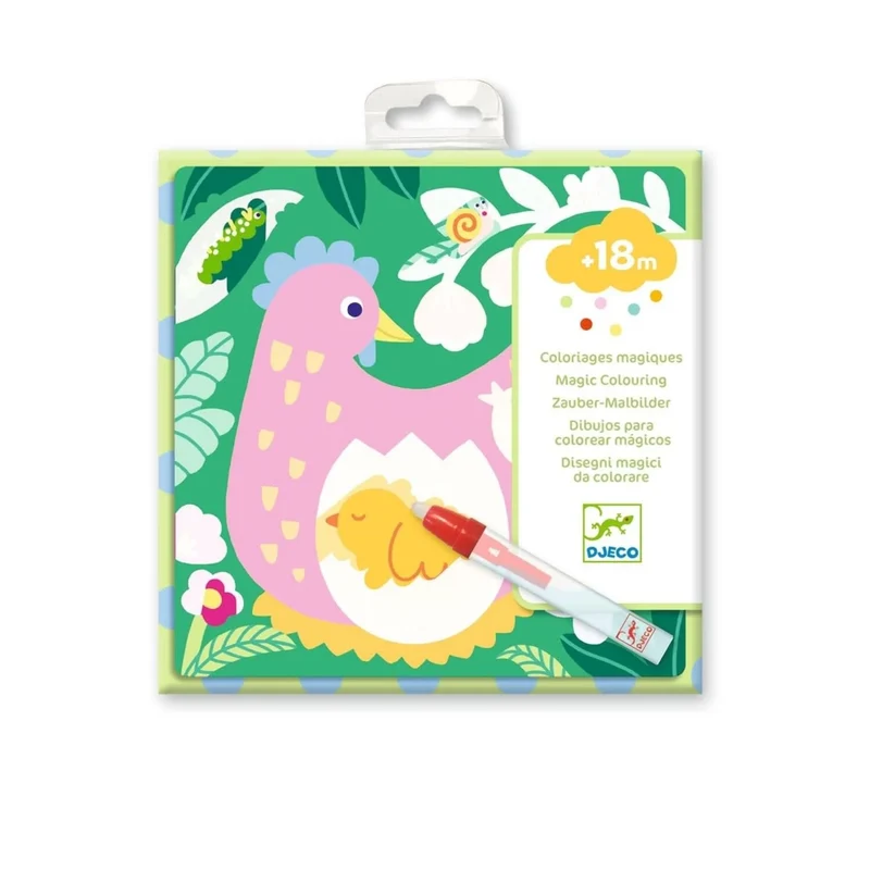 Colorear Mágico Bebés del jardin · DJECO