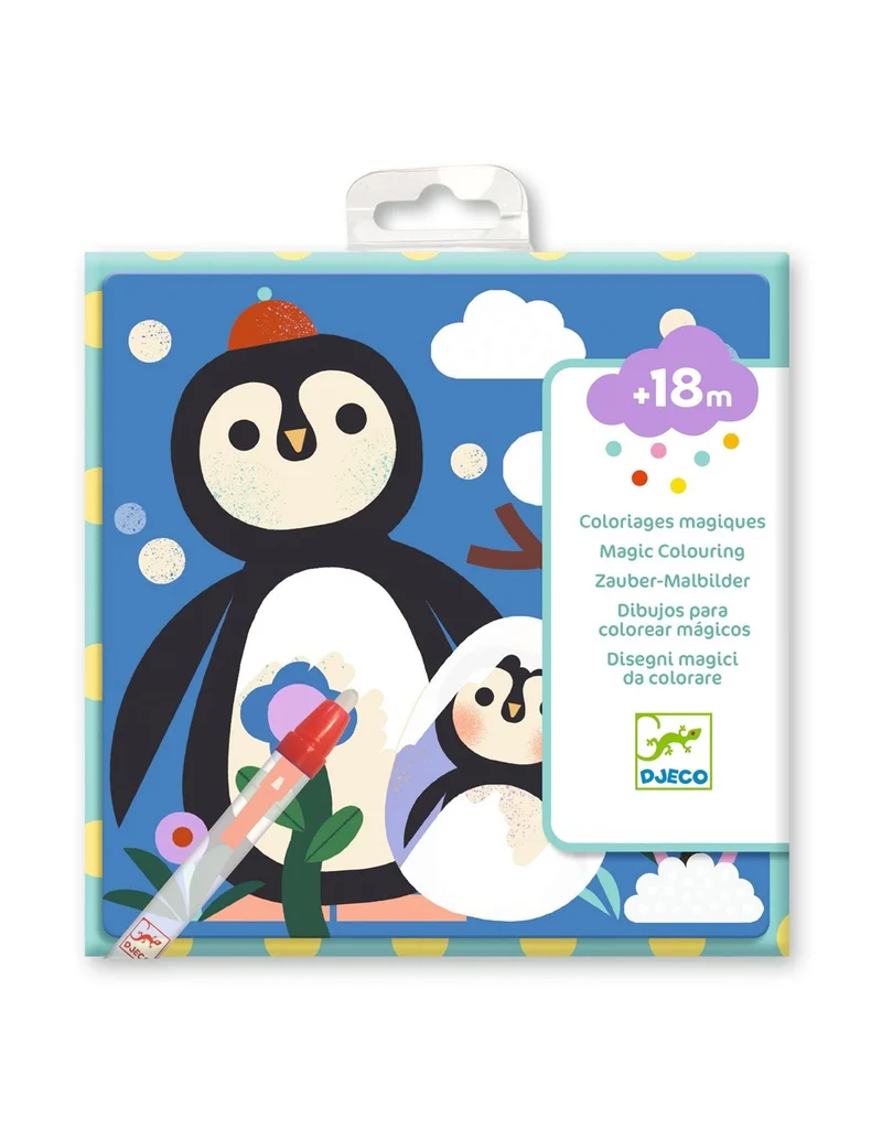 Colorear Mágico Bebés de animales del munto · DJECO