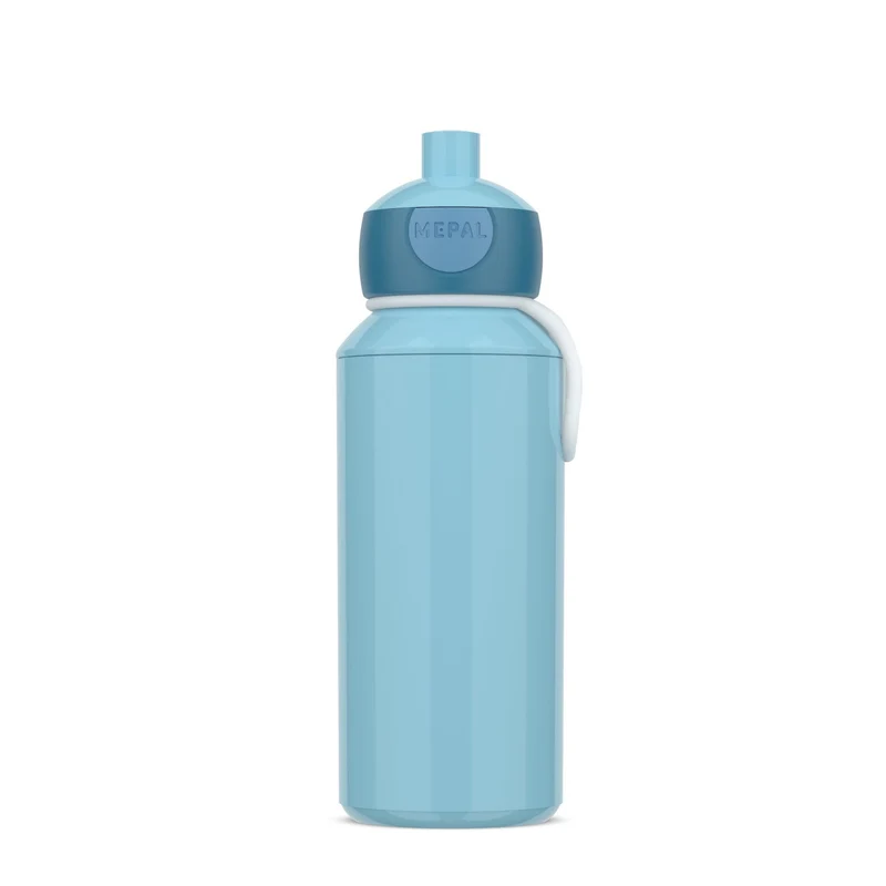 Botella Pop-up Campus 400 ml Azul Cool · Mepal