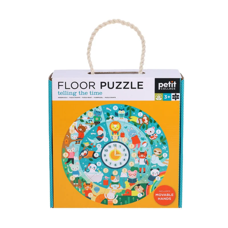 Puzzle Suelo Aprendiendo las horas - PETIT COLLAGE