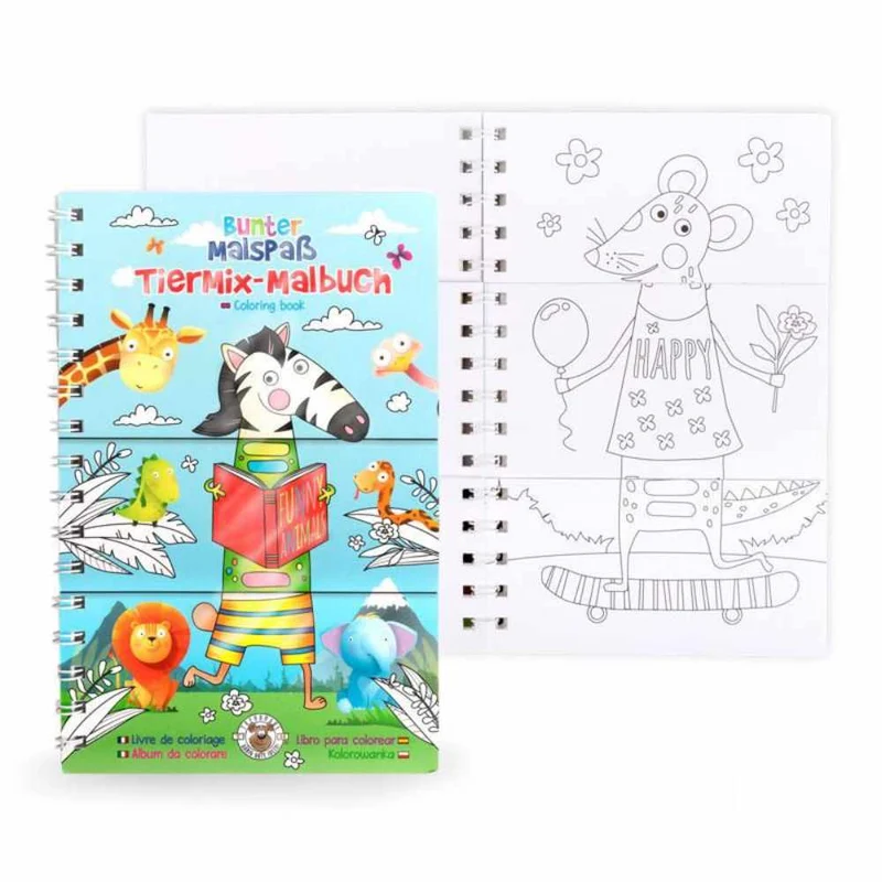Libro para Colorear y Combinar - TRENDHAUS