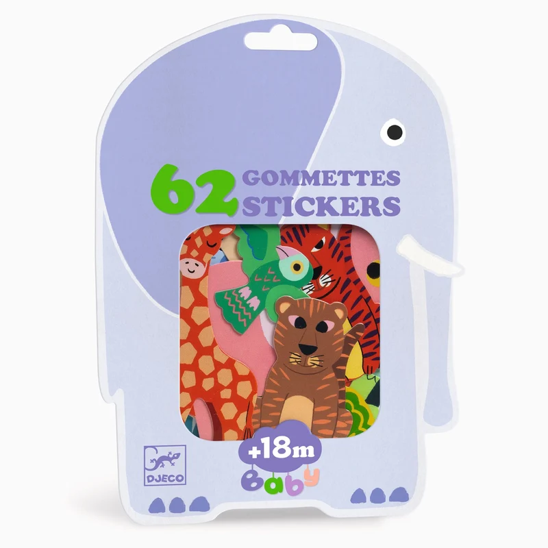 Pegatinas Safari · DJECO