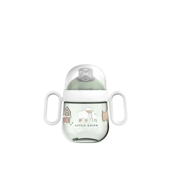 Vaso antiderrame Mio Pequeña Granja 200ml. Little Dutch