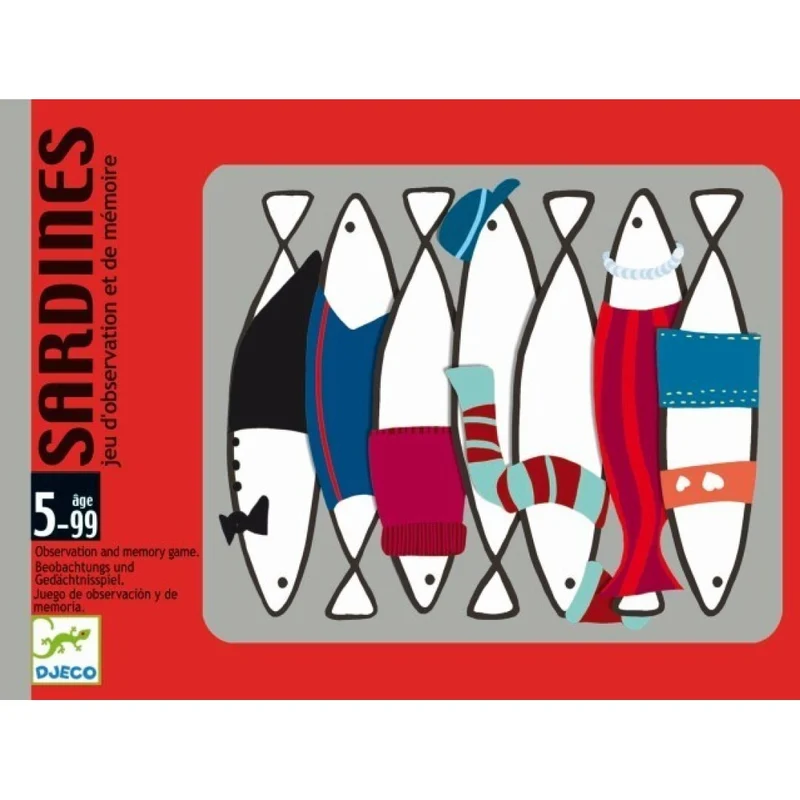Cartas Sardines · DJECO