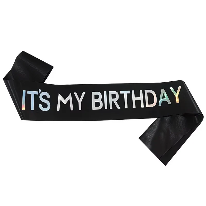 Miomu Bandas Decorativas para Fiesta, It´s My Birthday