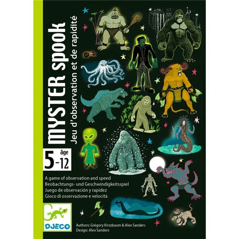 Cartas Myster Spook · DJECO
