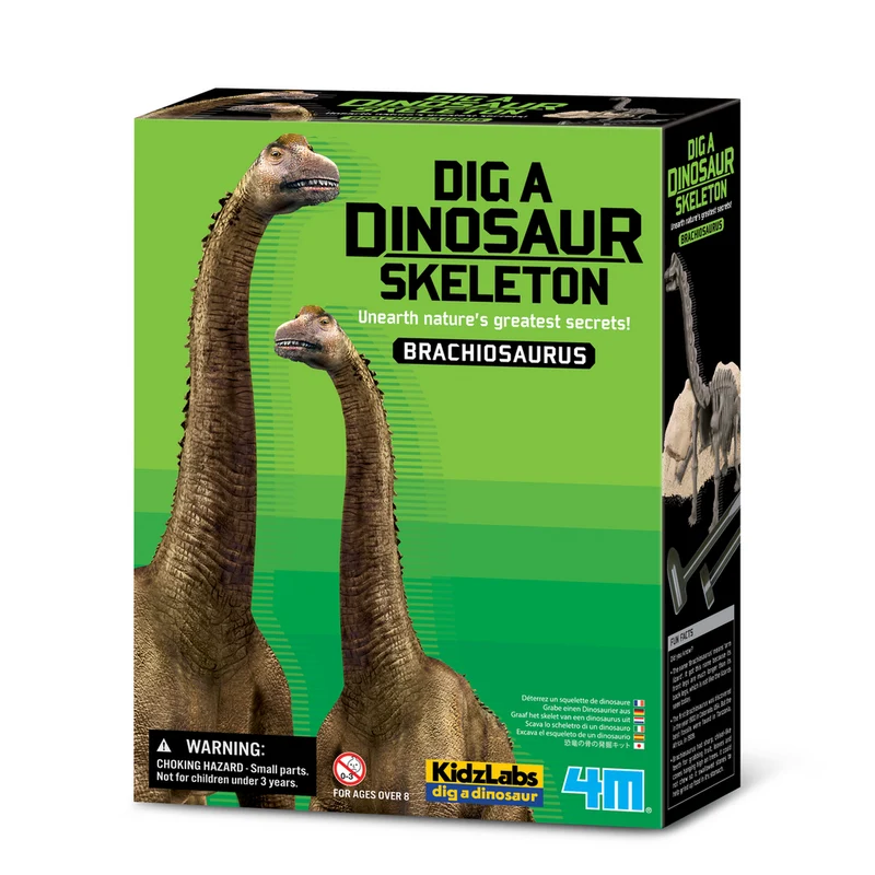 Kidz Labs Kit Geológico de un Brachiosaurus · 4M