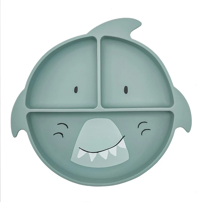 Plato compartimentos silicona Shark · Trixie