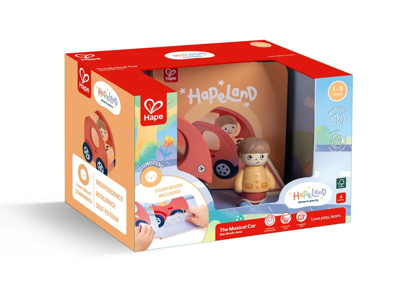 El coche musical · Hape