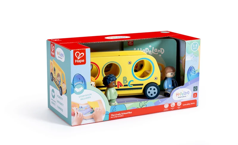 Bus escolar divertido · Hape