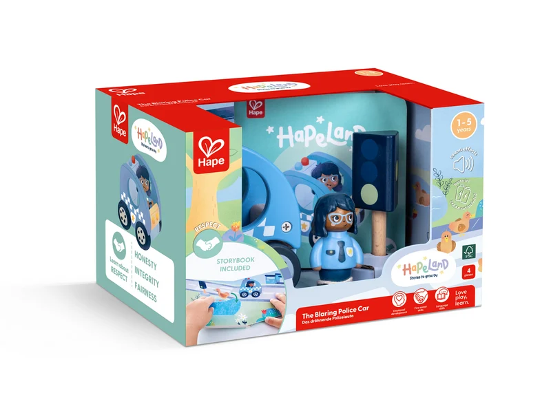 Coche Policia sonoro · Hape