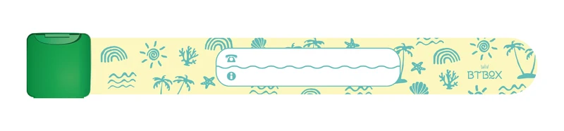 Pulsera Infoband Neón Palms