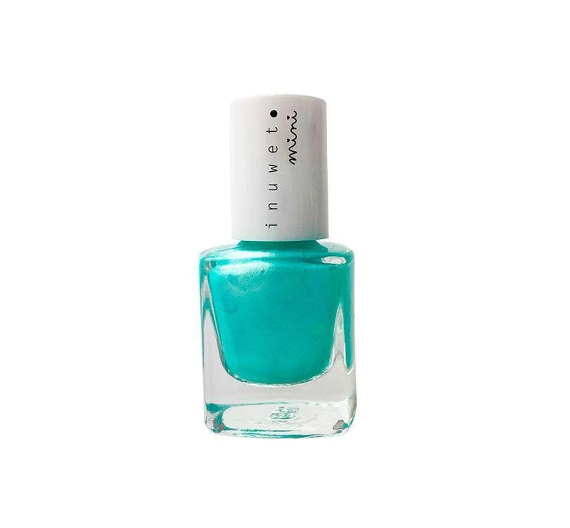 Esmalte al agua Turquesa con olor a Manzana