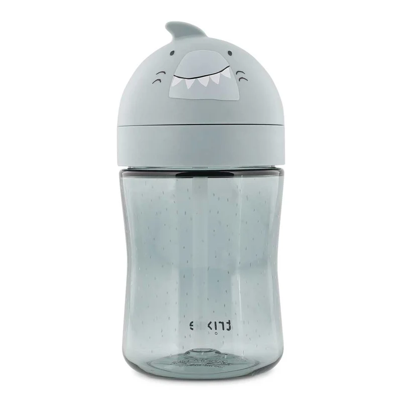 Vaso con pajita Mr. Shark · Trixie