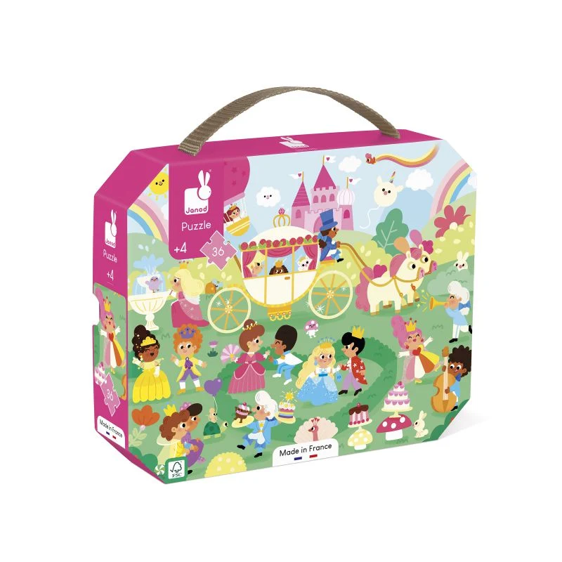 Puzzle Las Princesas 36 piezas · Janod