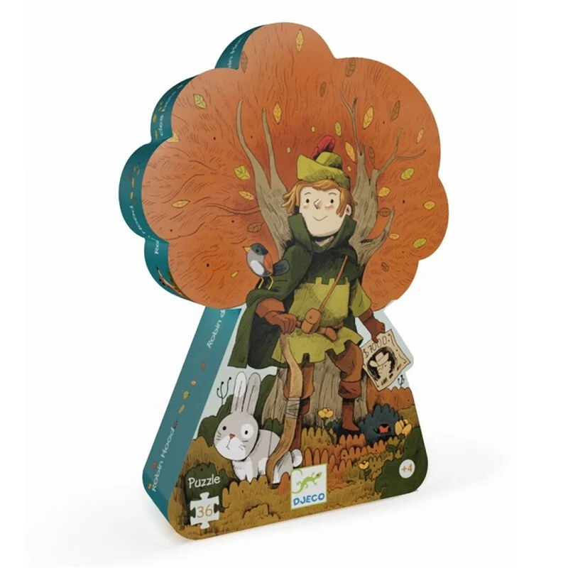 Puzzle Silueta · Robin Hood