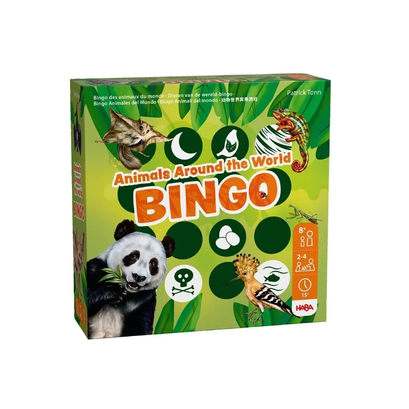 Bingo Animales alrededor del mundo · Haba
