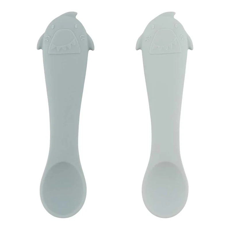 Primeras cucharas para bebé Mr. Shark Pack 2 · Trixie
