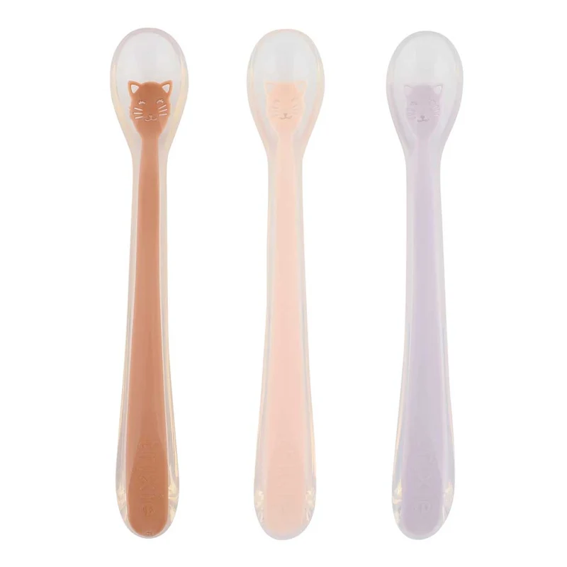 Cucharas de alimentación para bebé Mrs. Cat Pack 3 · Trixie