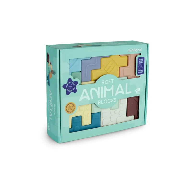 Soft Animal Blocks · Miniland