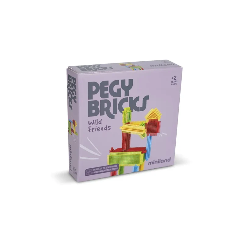 Pegy Bricks Wild Friends · Miniland