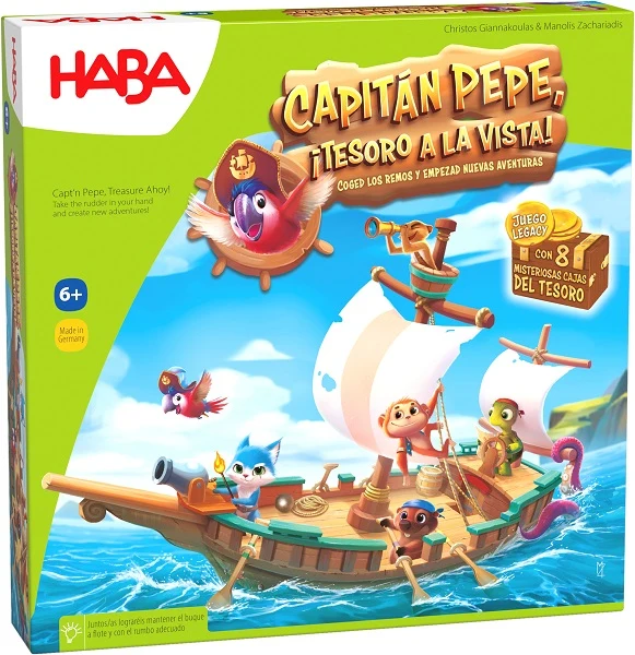 Capitán Pepe ¡Tesoro a la vista! · HABA