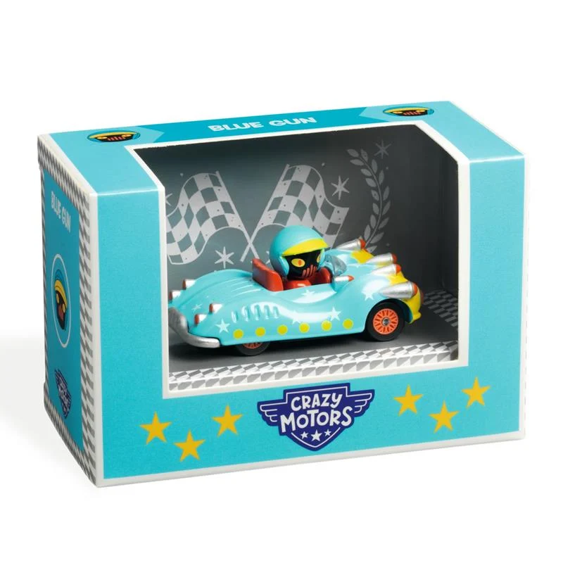Crazy Motors Blue Gun · DJECO