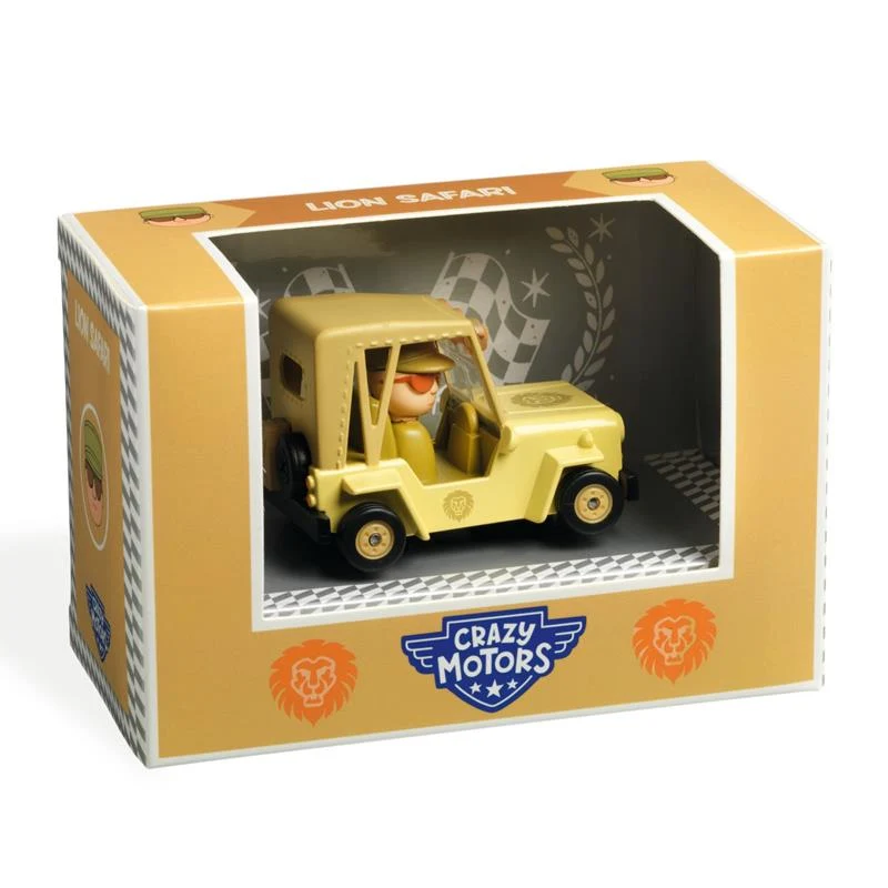 Crazy Motors Lion Safari · DJECO