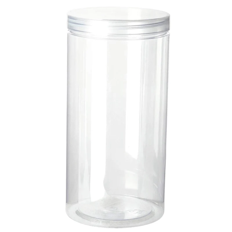 Art.3336 Bote De Plástico Redondo Con Tapa 1.350L 20x10x10cm 1pz