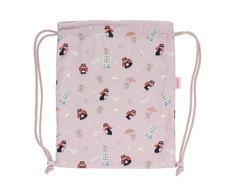 Mochila Saco Tela Fantastic Girl