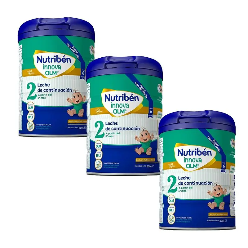 Nutribén Innova 2 Leche Continuación, 3 X 800 gr
