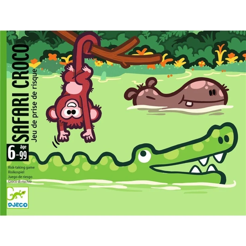 Cartas Safari Croco · DJECO