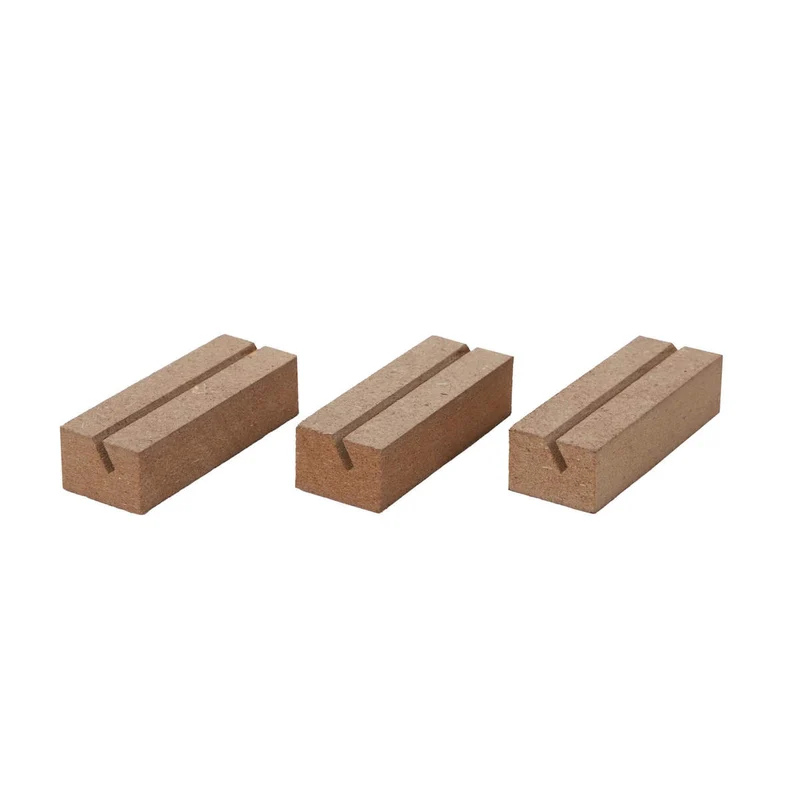 Art.7438 Bases Con Ranura 2x7x2.5cm 3pz