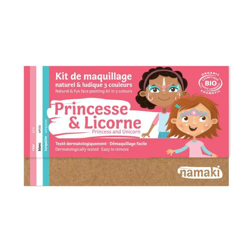 Kit maquillaje princesa y unicornio · Namaki