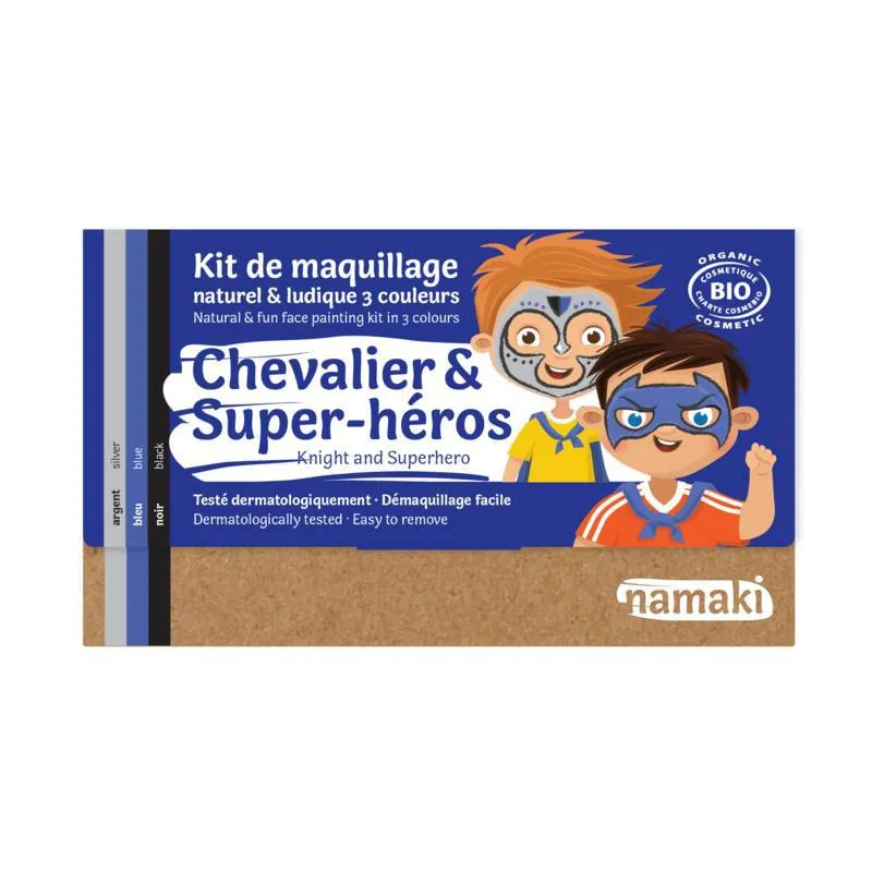 Kit maquillaje caballeros y superhéroes · Namaki