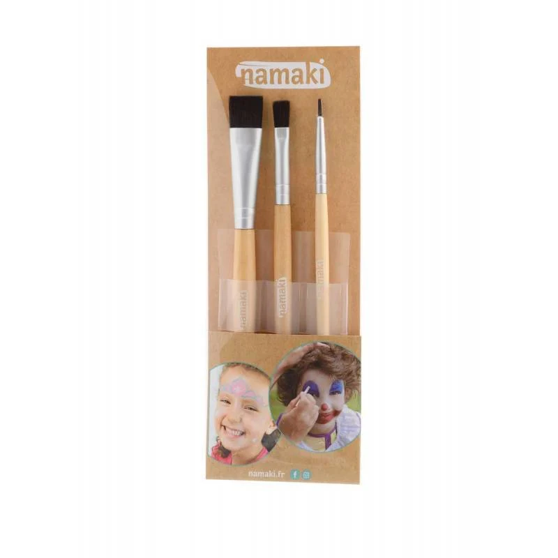 Set 3 pinceles de maquillaje · Namaki