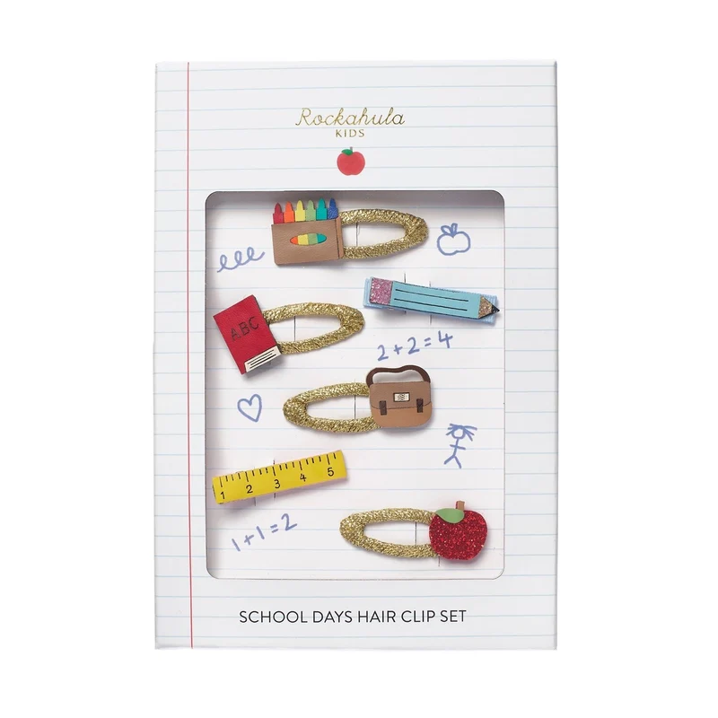 Clips Pelo en caja regalo · School Days